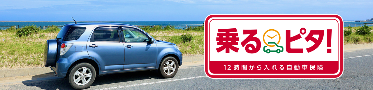 １日自動車保険「乗るピタ！」